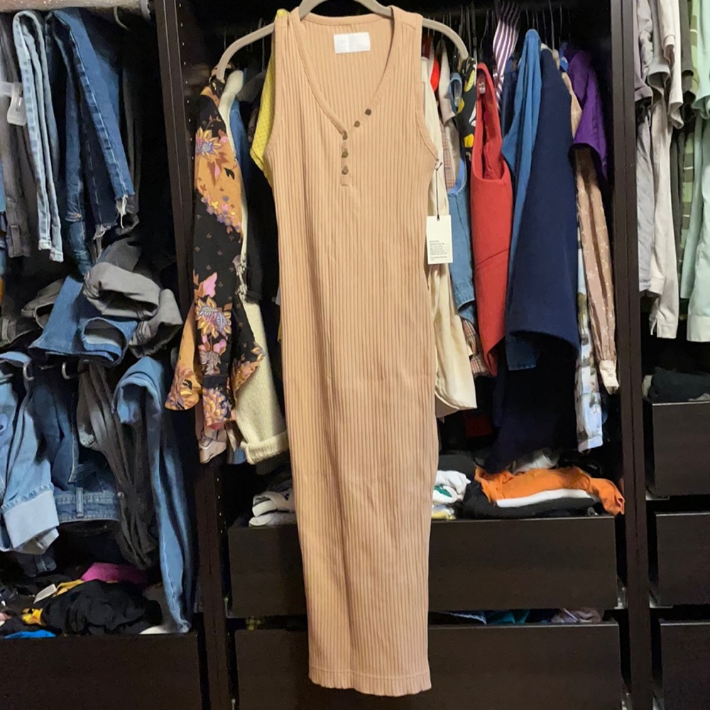 Banana republic ribbed body con dress
